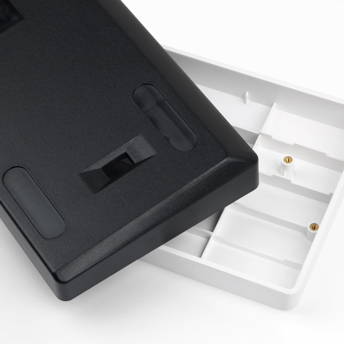 60% Compact Plastic Keyboard Case Compatible with GH60 POKER2 POK3R black