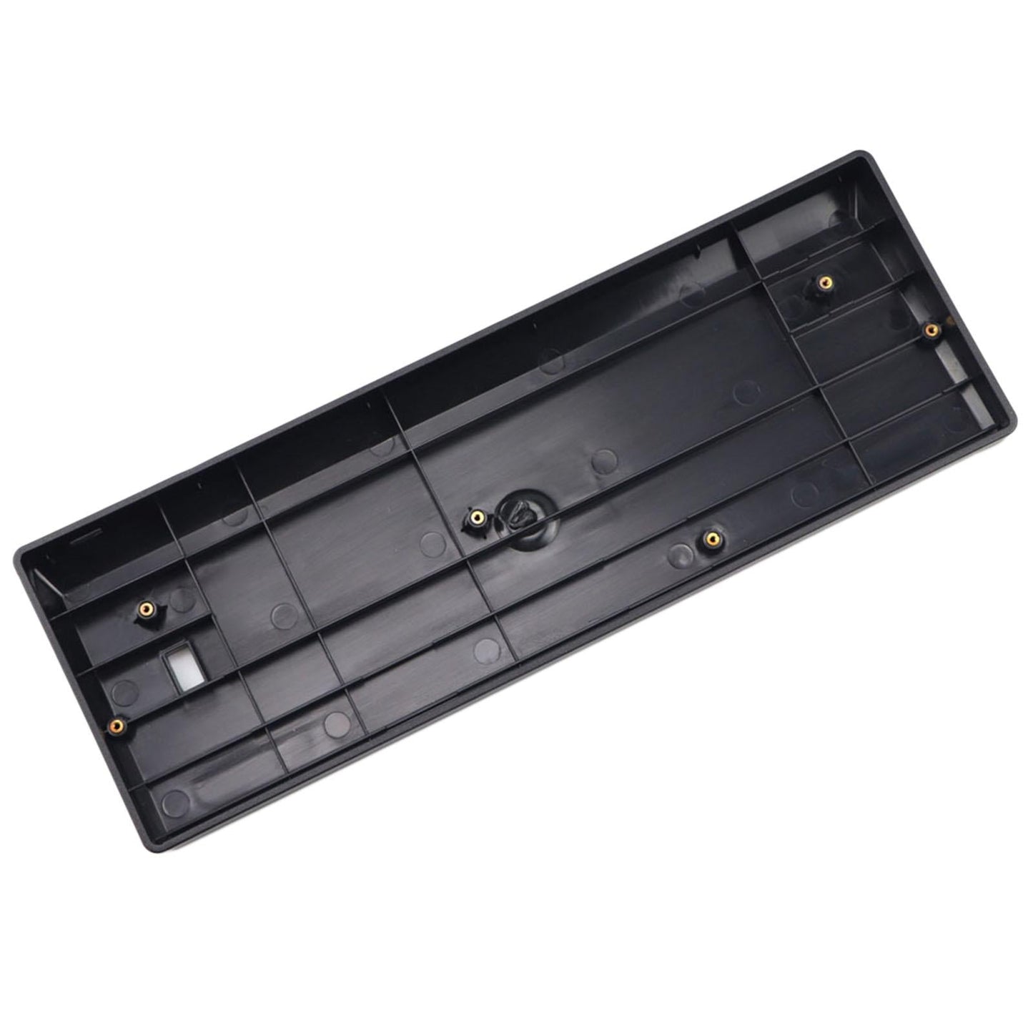 60% Compact Plastic Keyboard Case Compatible with GH60 POKER2 POK3R black