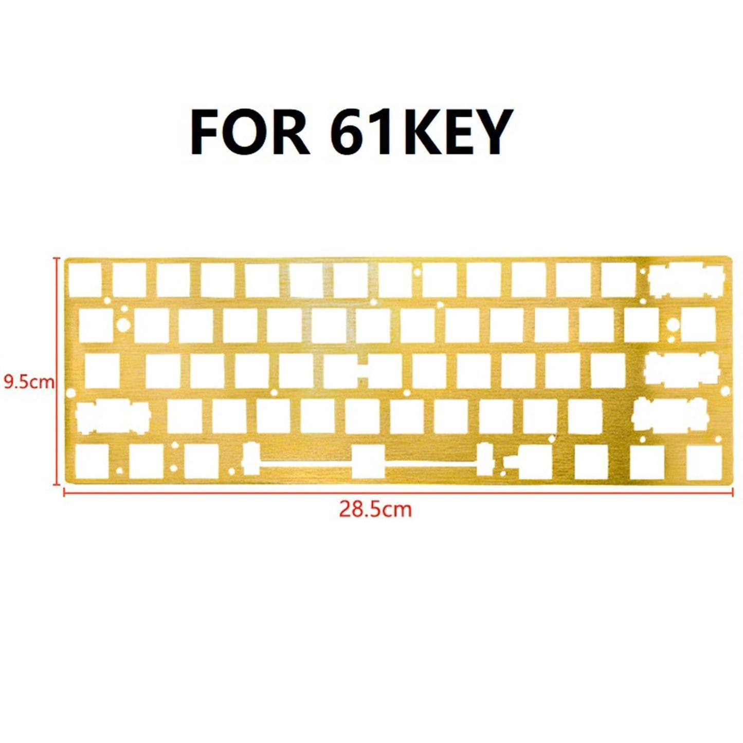 Positioning Board Plate GK61/GK64 60% Mechanical Keyboard 60 61 Layout