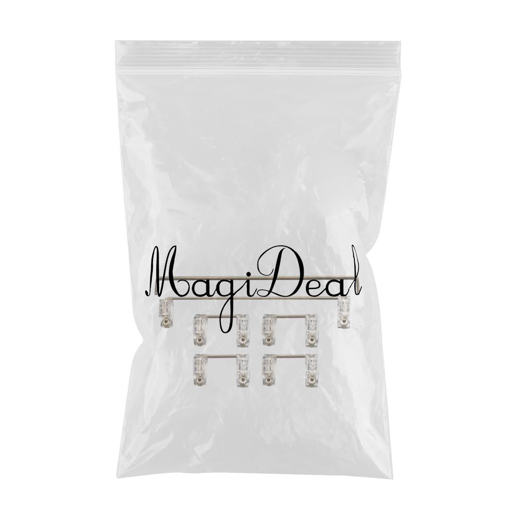 Clear PCB Mount Stabilizers for Mechanical Keyboard 60 or 87 Keys