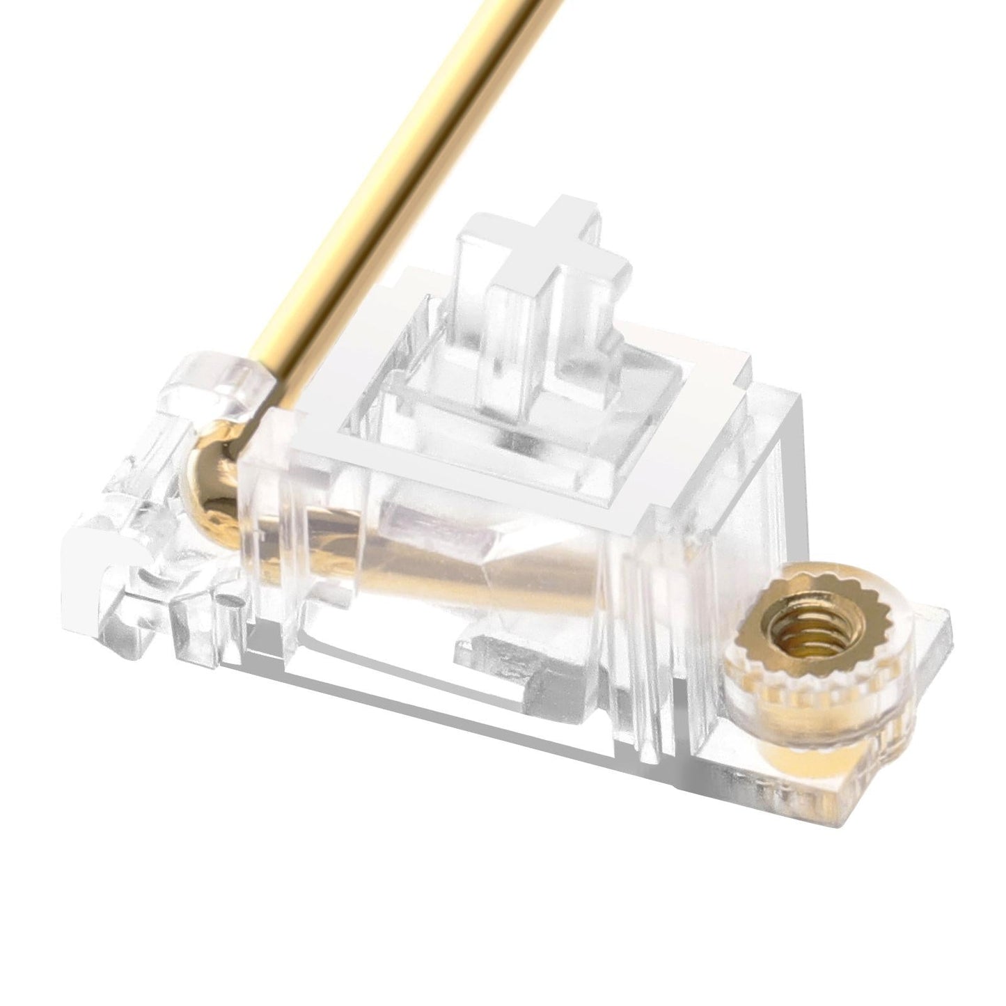 Clear PCB Mount Stabilizers for Mechanical Keyboard 104 Keys