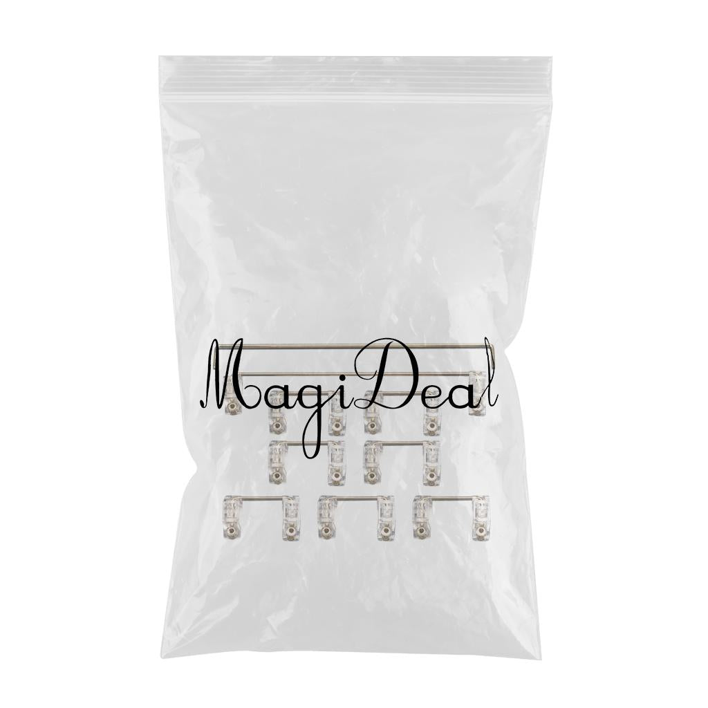 Clear PCB Mount Stabilizers for Mechanical Keyboard 104 Keys