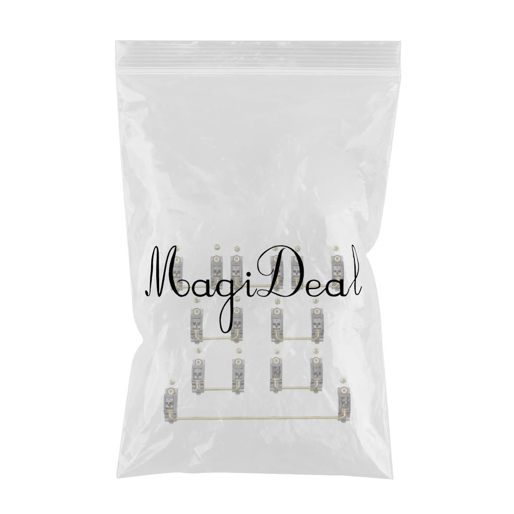 Clear PCB Mount Stabilizers for Mechanical Keyboard Smokey 104 Keys