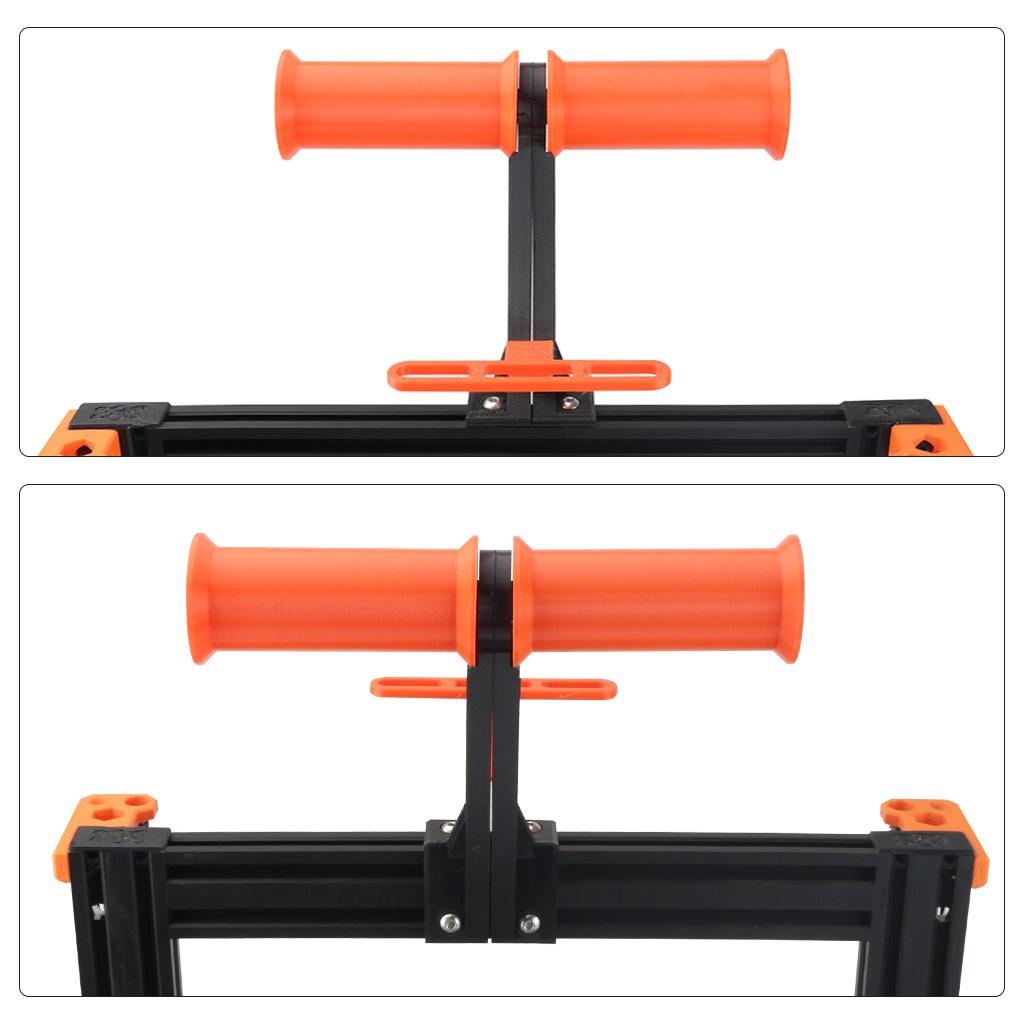 Filament Bracket for 2 Spool Filament Holder for PLA Nylon Wood TPU Other