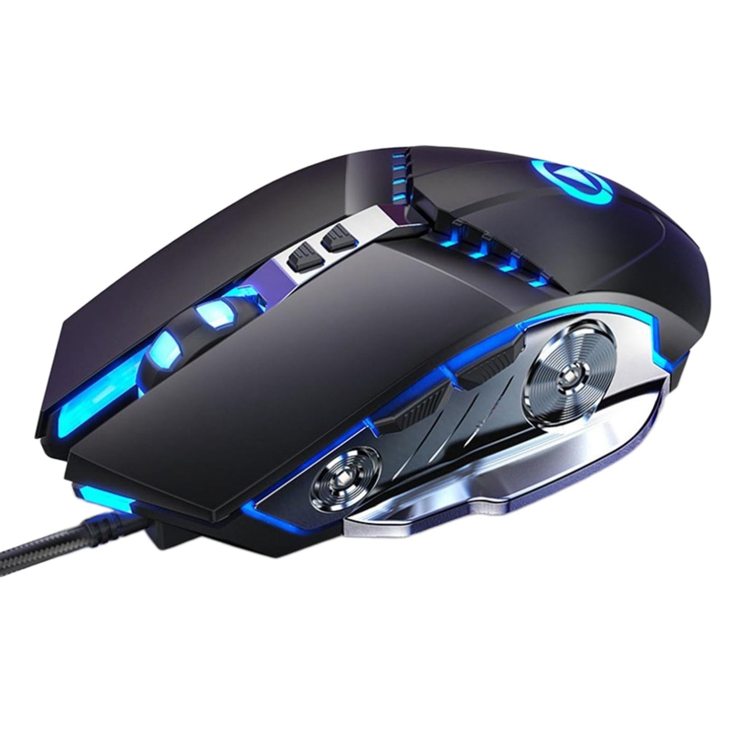 Wired Gaming Keyboard and Mouse Combo 104 Keys Set D Linear Action