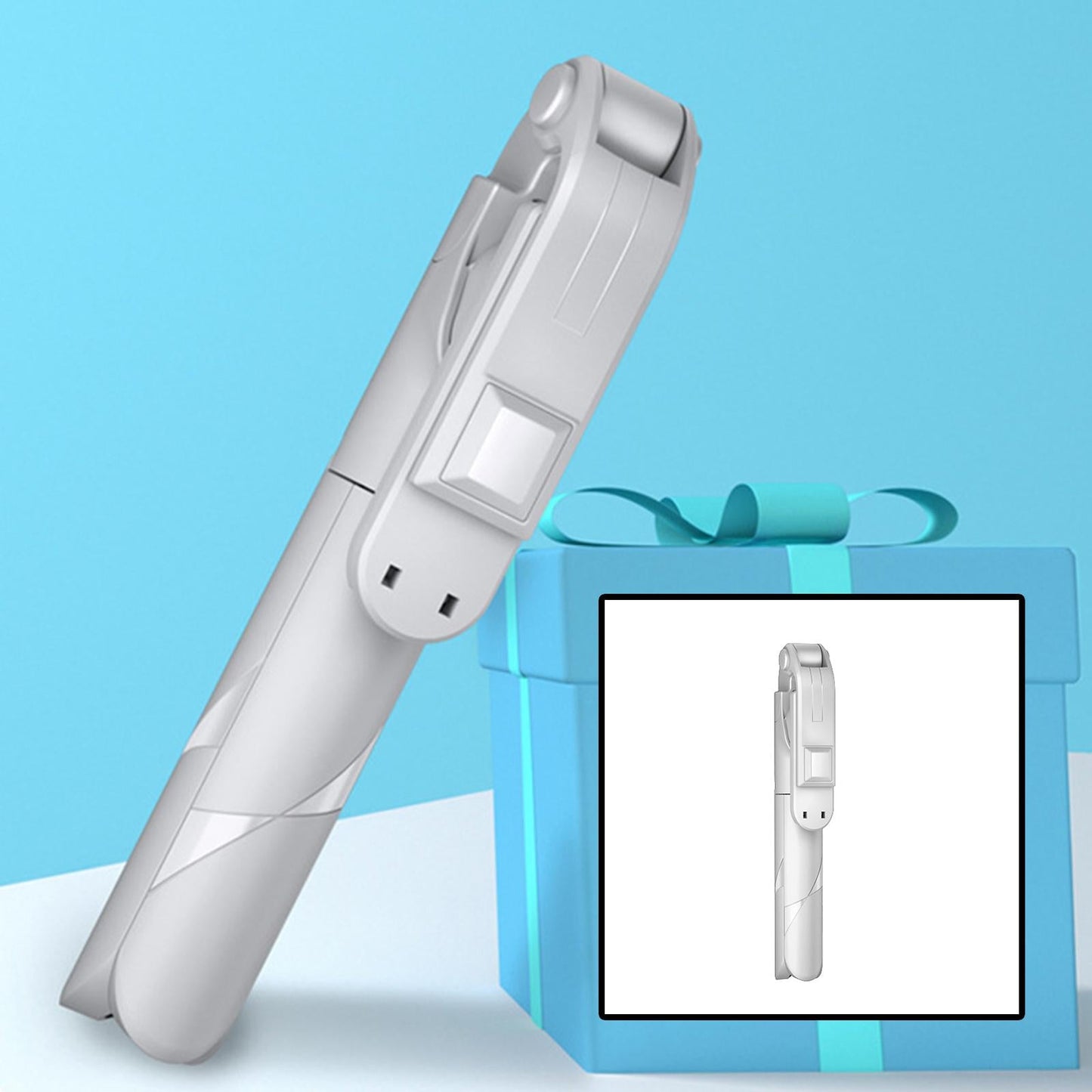 Remote Selfie Stick Tripod Phone Desktop Stand Desk Holder For Samsung Black