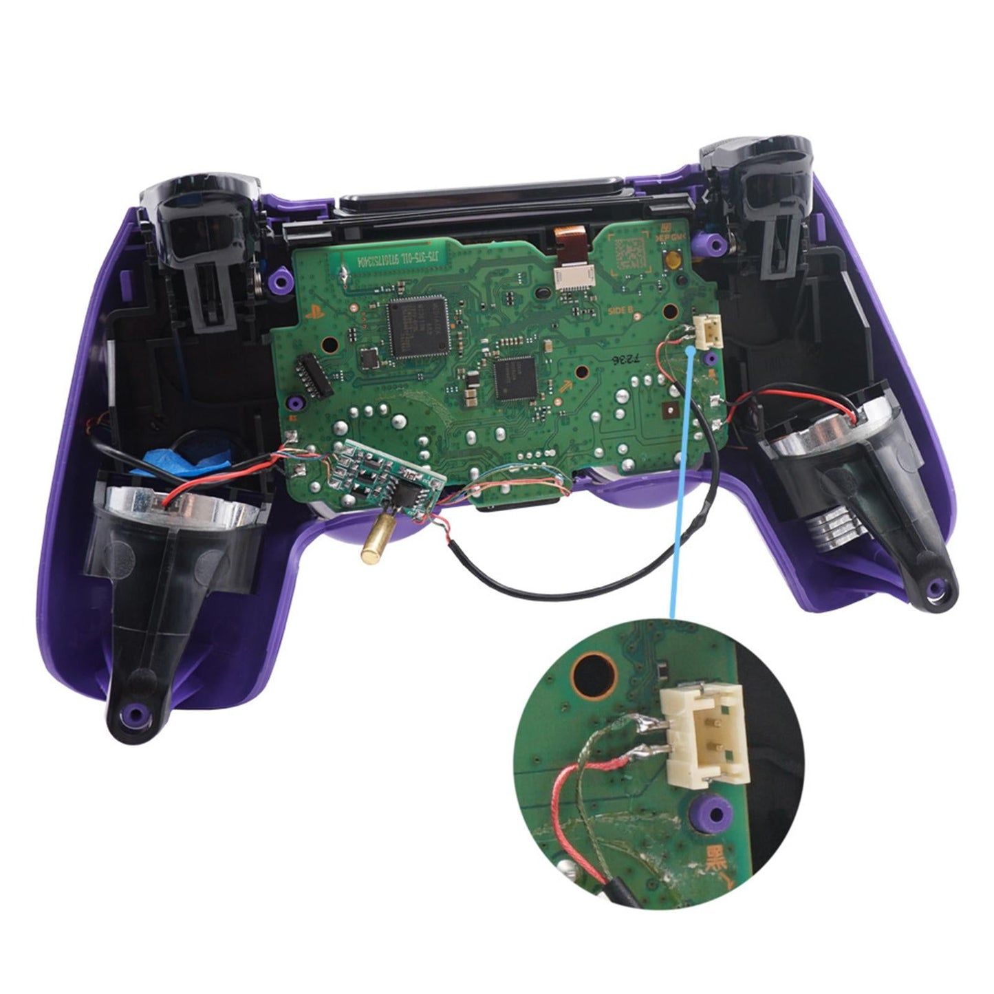 Multi-colors Light Board Handle Modification LED Modes For PS4 Controller
