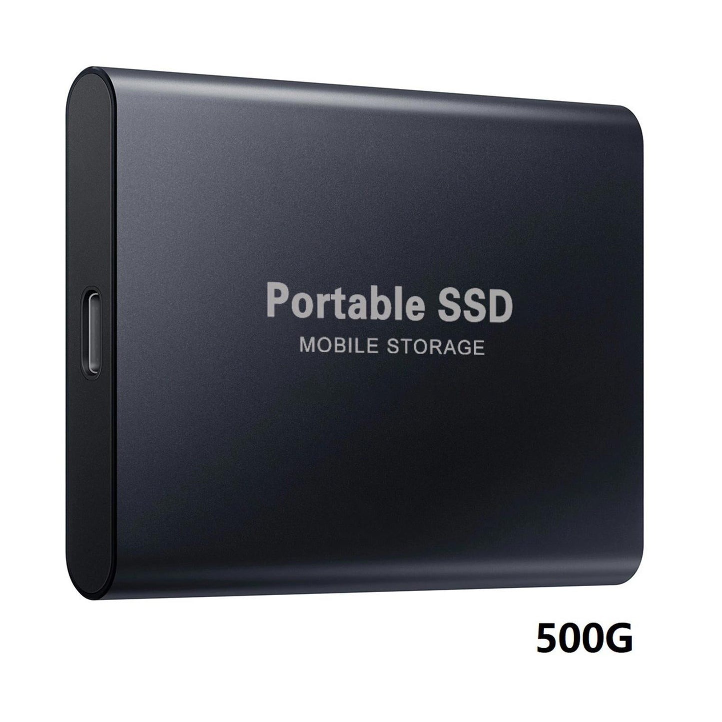 USB 3.1 Gen-1 SSD External Storage Up to 1050 MB/s black 500GB