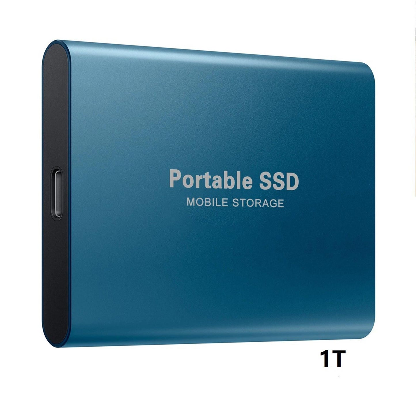 USB 3.0 USB 3.1 Gen-1 1TB SSD External Portable Solid State Drive blue 1TB