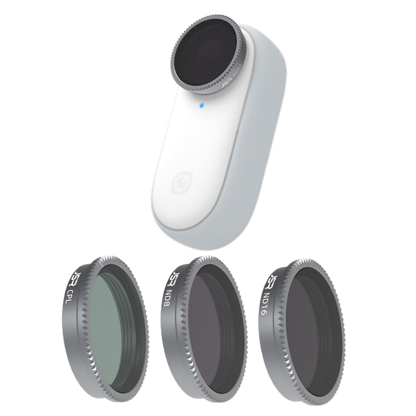 3PCS Lens Filters CPL+ND8+ND16 for Insta360 GO 2 Accessories Durable