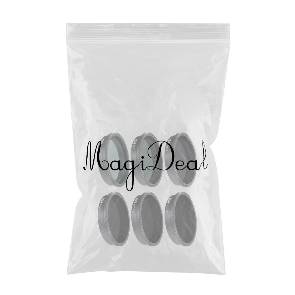 6Pcs Lens Filters STAR CPL ND4 ND8 ND16 ND32 for Insta360 GO 2 Durable