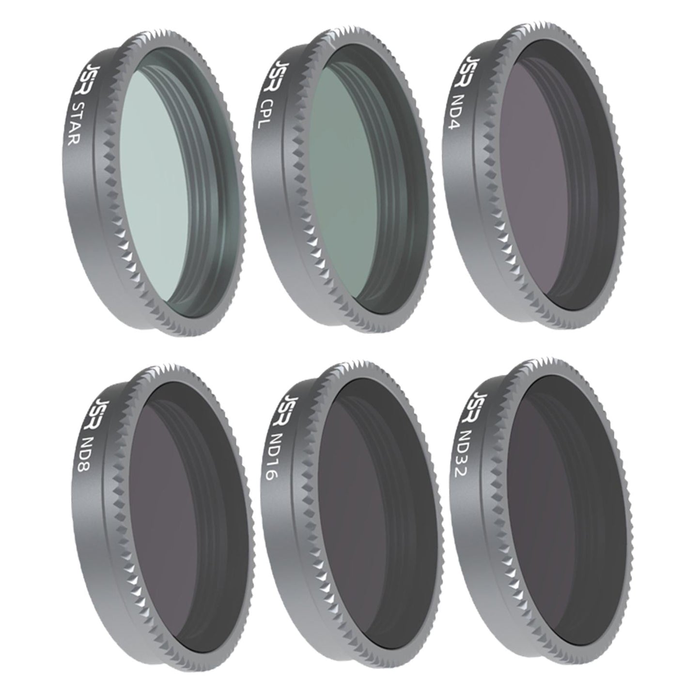 6Pcs Lens Filters STAR CPL ND4 ND8 ND16 ND32 for Insta360 GO 2 Durable
