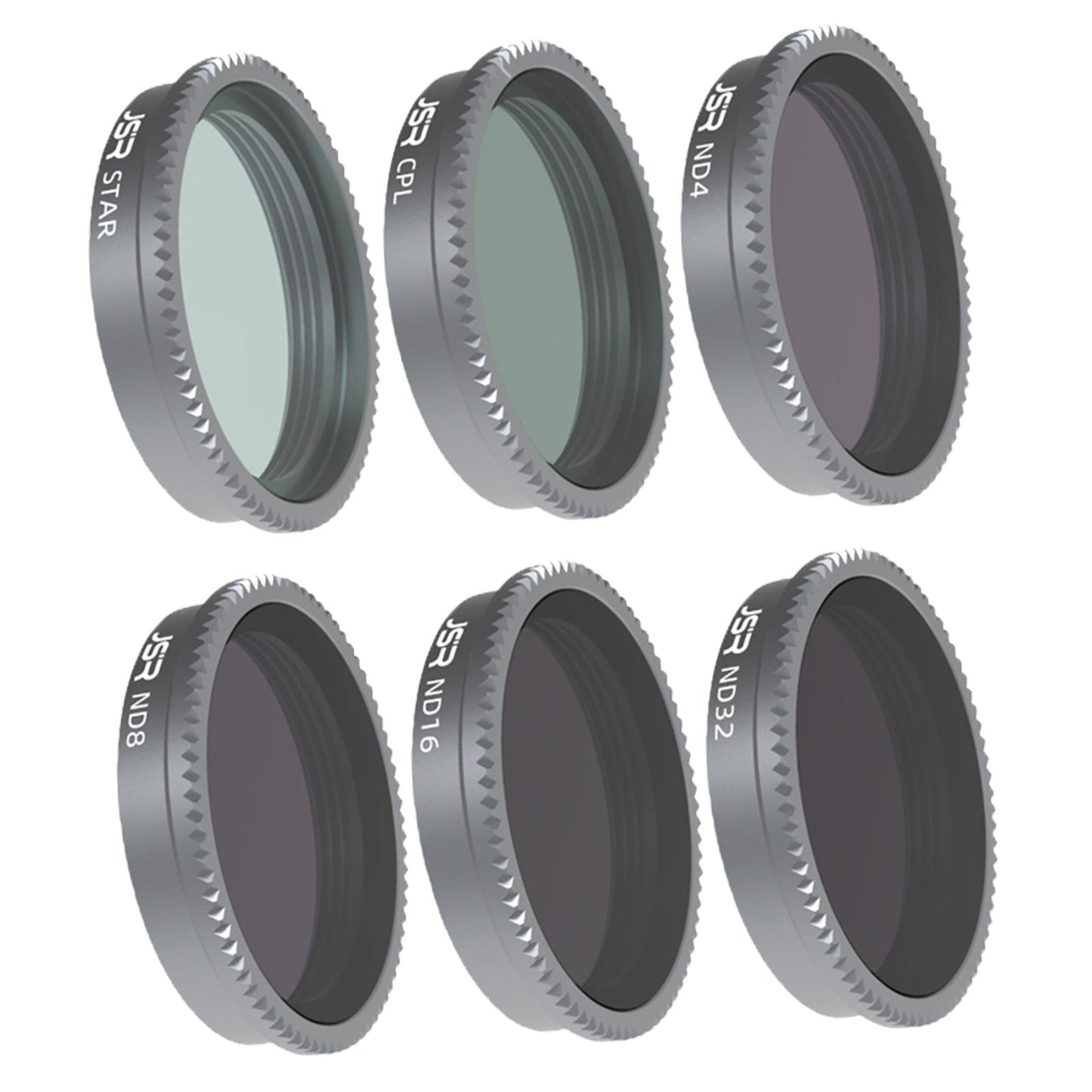 6Pcs Lens Filters STAR CPL ND4 ND8 ND16 ND32 for Insta360 GO 2 Durable
