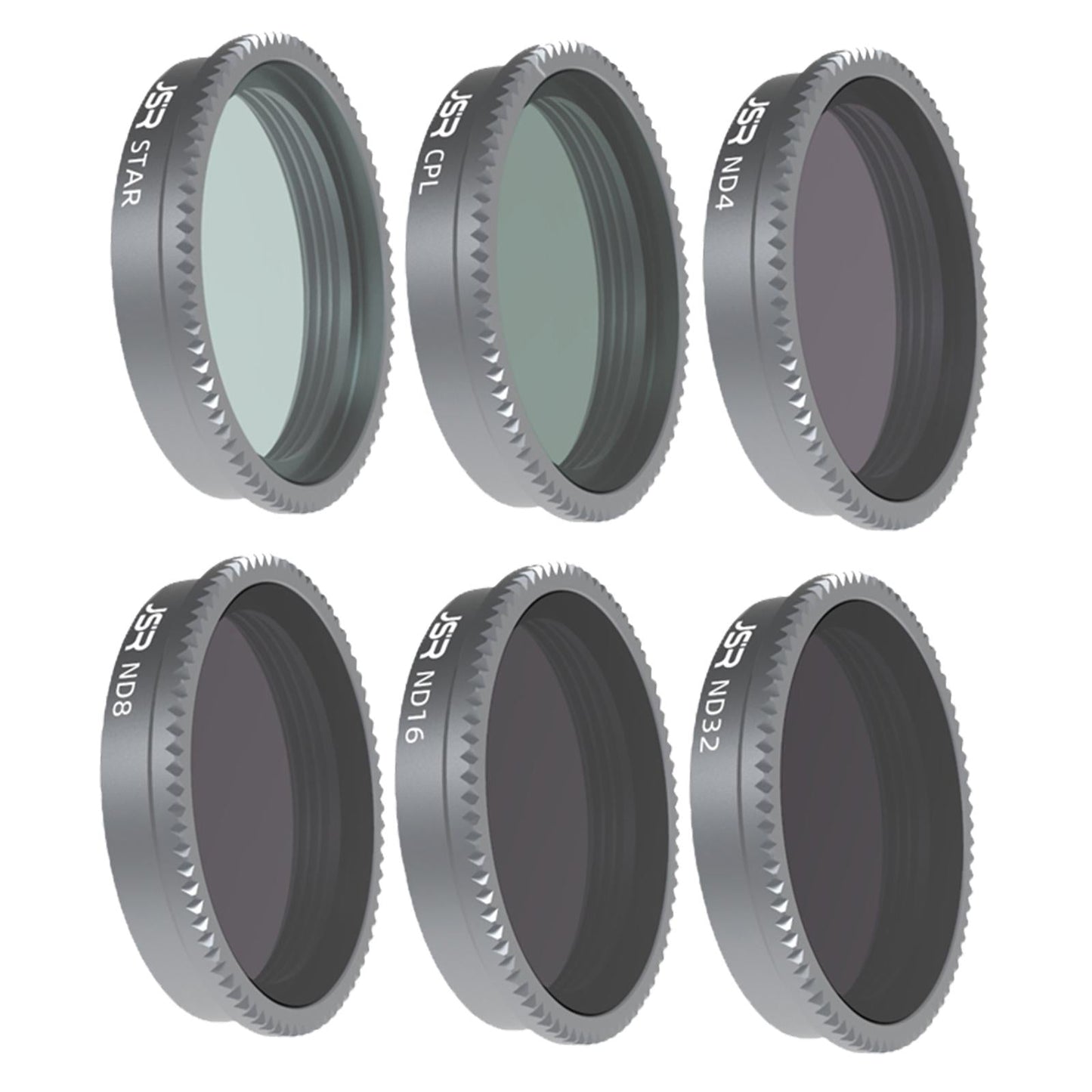 6Pcs Lens Filters STAR CPL ND4 ND8 ND16 ND32 for Insta360 GO 2 Durable