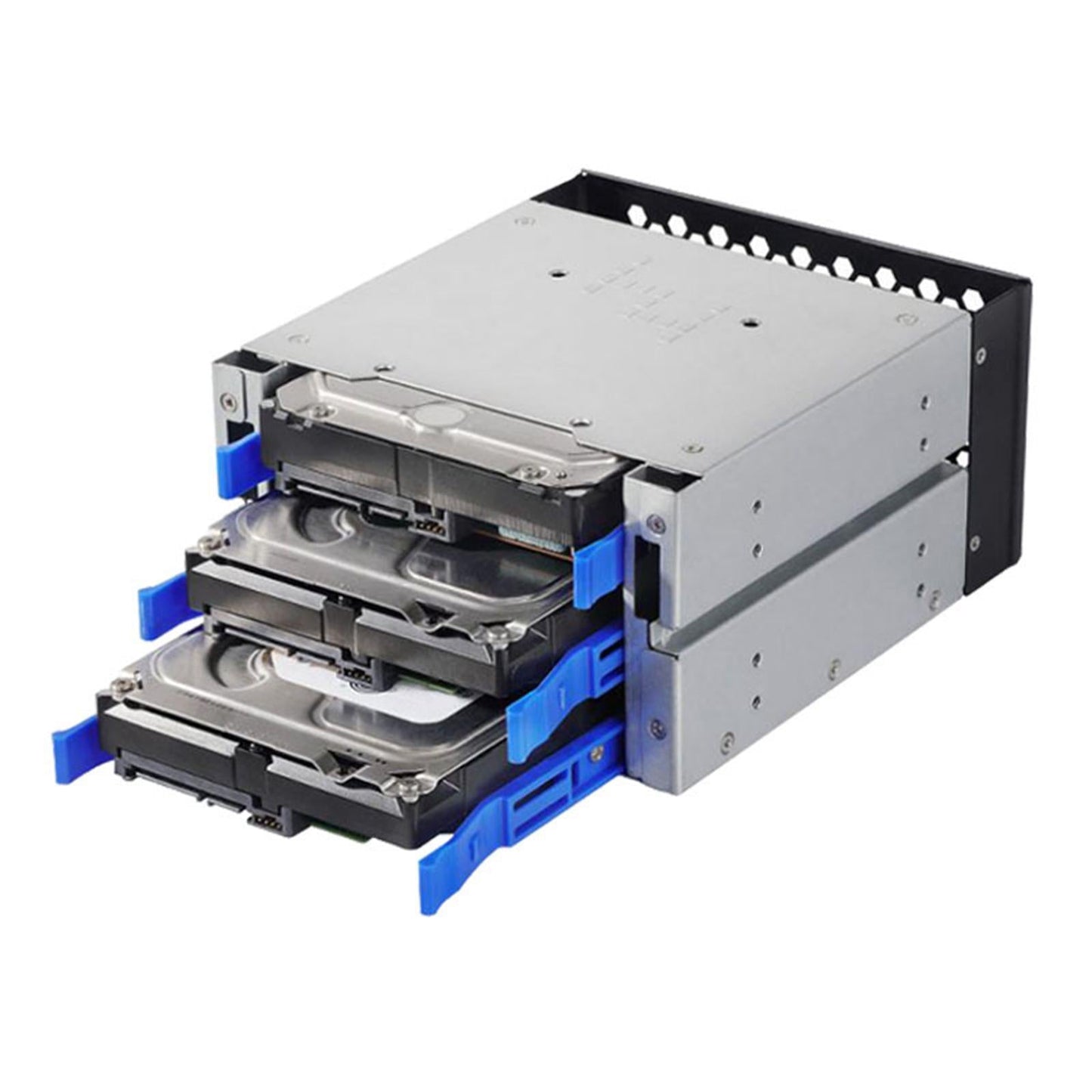 PC moding, 3x 5.25 + 1x 3.5" Hard Disk Cage / Holder. Internal HDD cage"