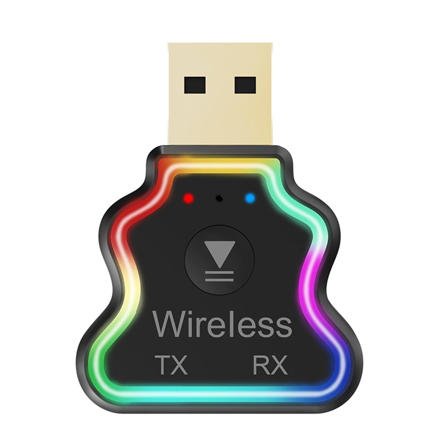 M10 USB Bluetooth 5.0 Transmitter and Receiver Built-in Mic For PC TV Car