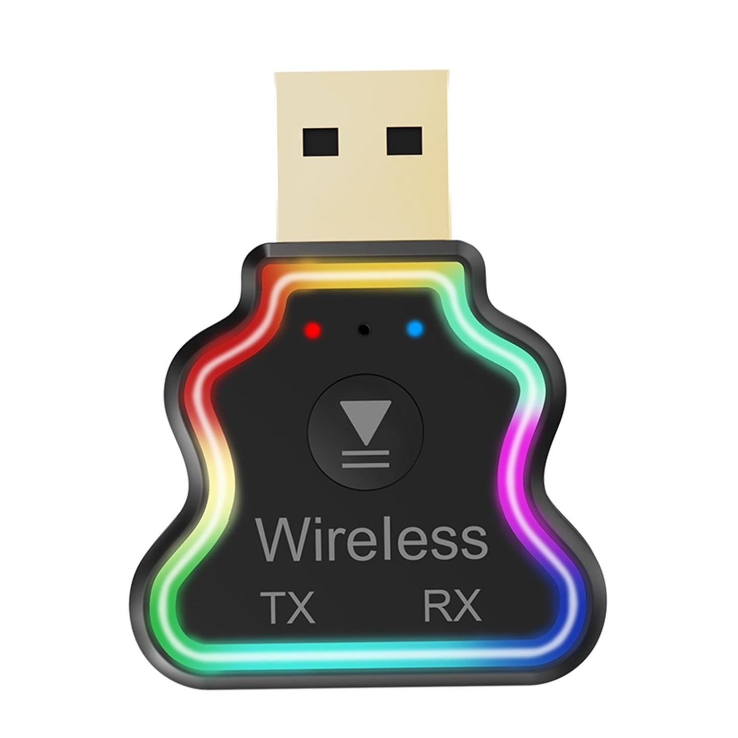 M10 USB Bluetooth 5.0 Transmitter and Receiver Built-in Mic For PC TV Car