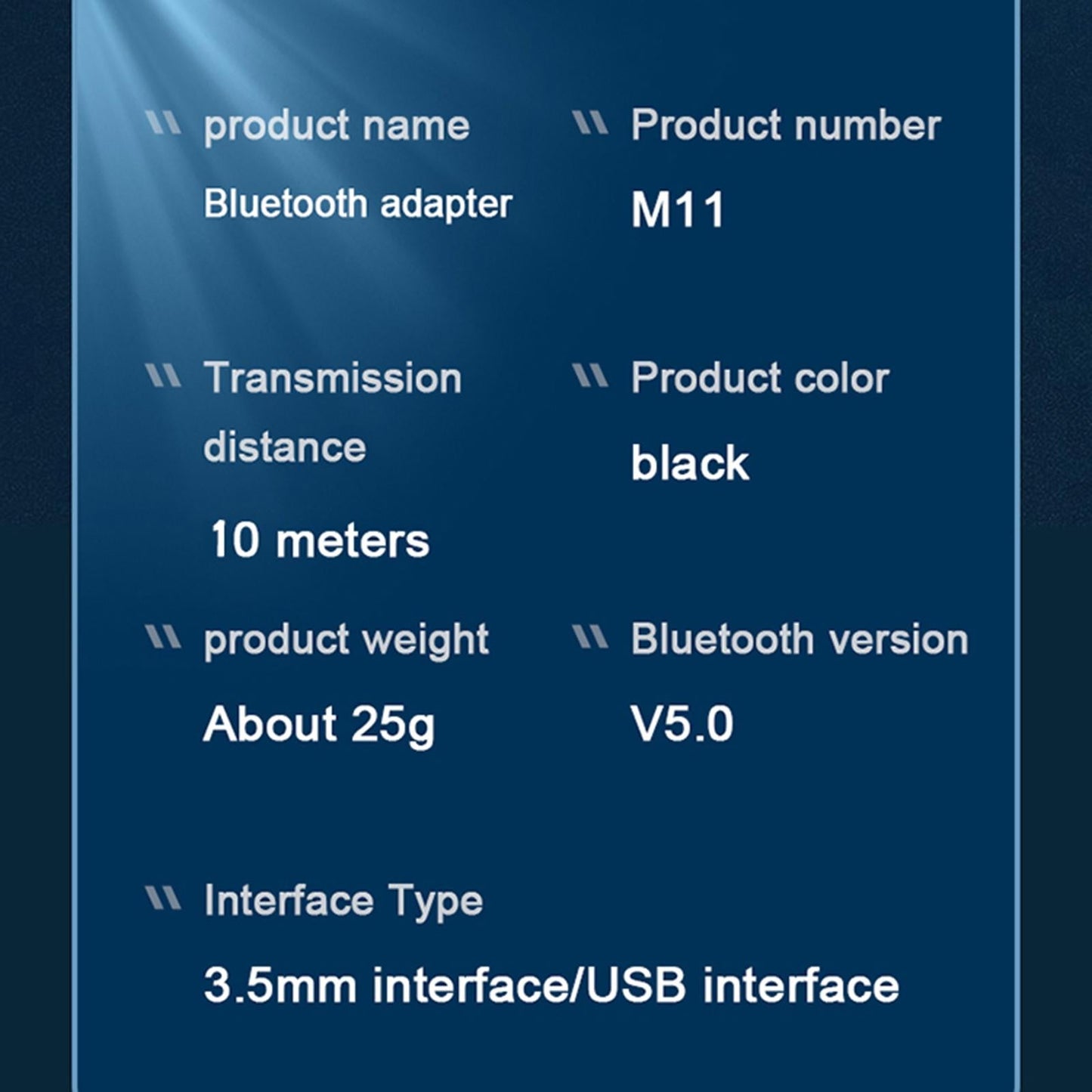 M11 USB Bluetooth 5.0 Transmitter and Receiver For TV Home Sound System