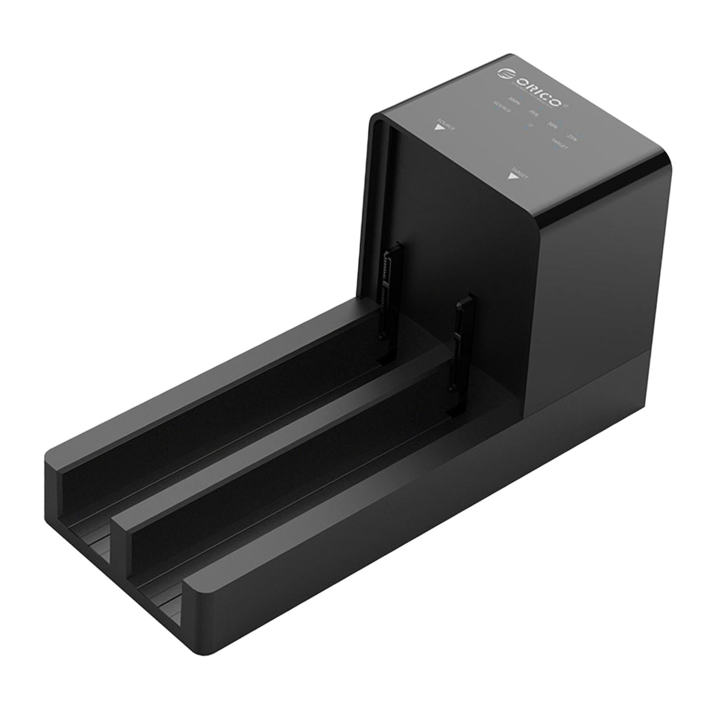 Dual Bay 3.5 External Hard Drive Docking Station Enclosure 20TB Support"