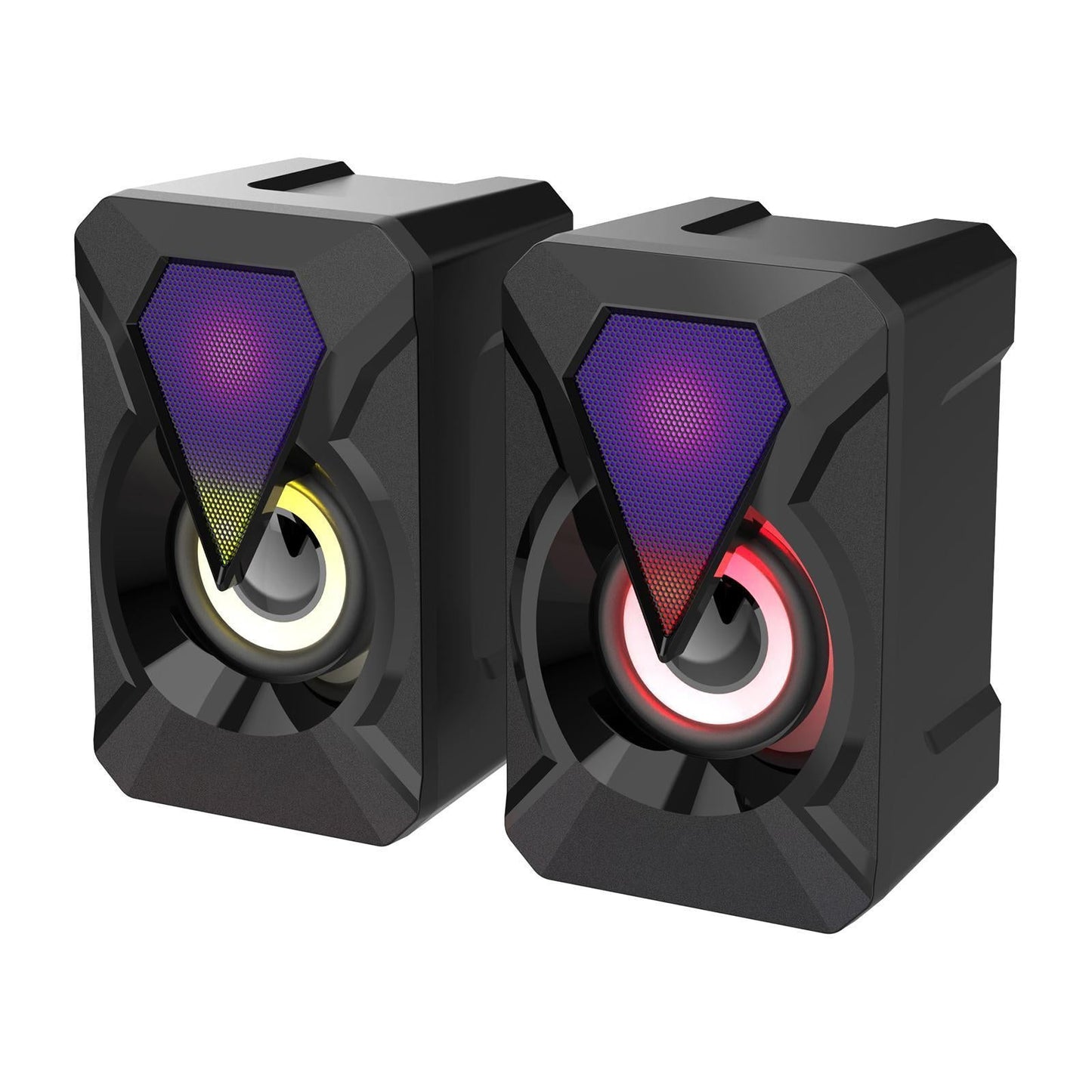 Computer Speakers 3Wx2 Stereo 2.0 Volume Control for PC Laptop Desktop