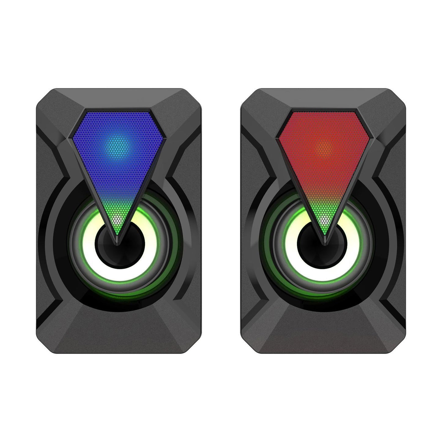 Computer Speakers 3Wx2 Stereo 2.0 Volume Control for PC Laptop Desktop