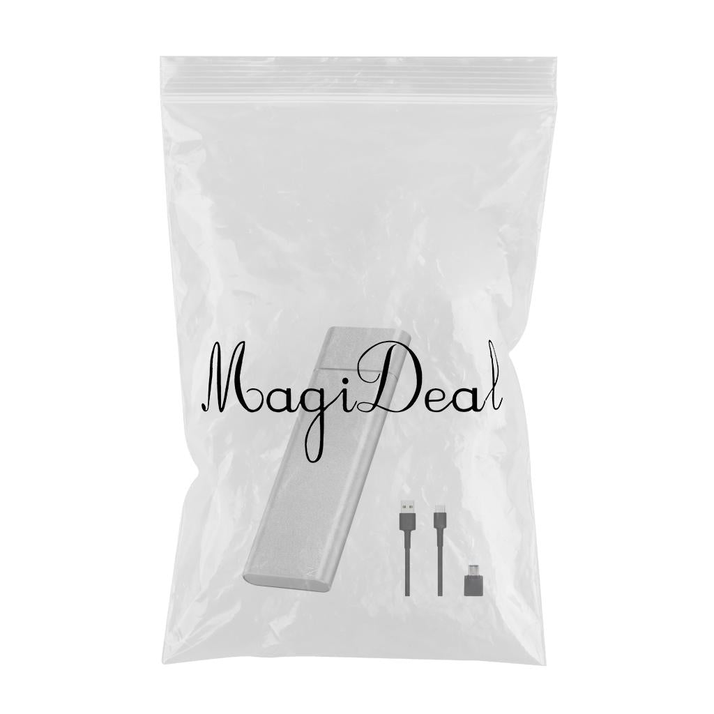 Portable USB 3.1 SSD 430MB/s Read Speed Solid State Drive White 2TB