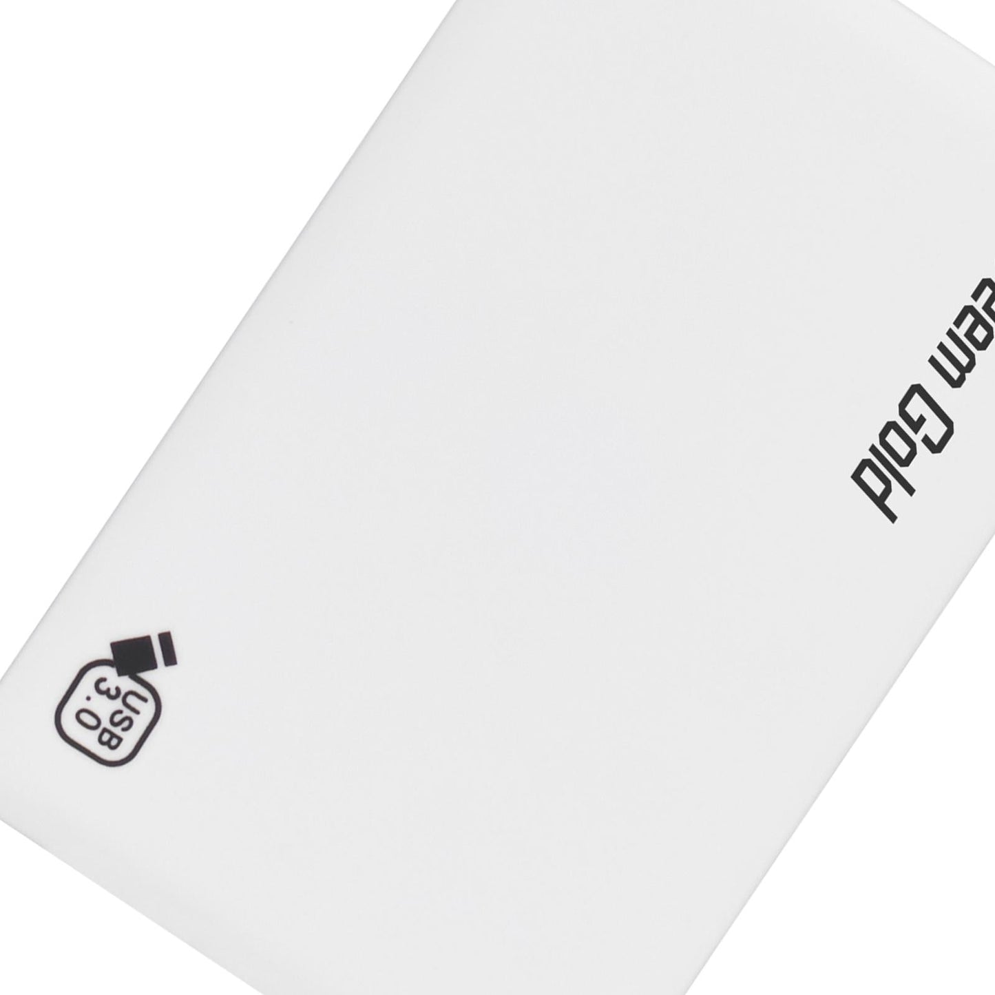 High Speed External Portable USB Hard Drive HDD for Laptops White 2TB