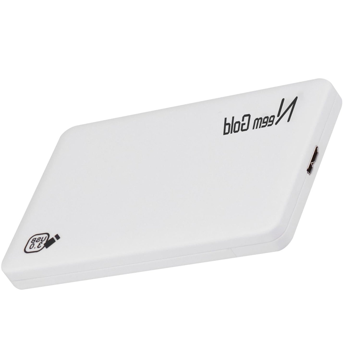 High Speed External Portable USB Hard Drive HDD for Laptops White 2TB