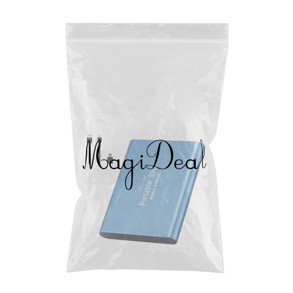 SSD USB 3.1 External Solid State Drives Hard Disk for PC Laptop 2TB Blue