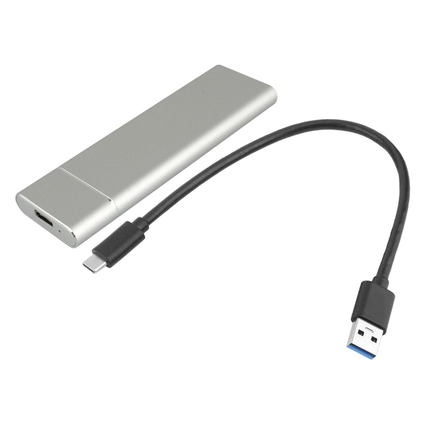 Type-C 1TB M.2 NGFF SSD Portable External Solid State Drive silver