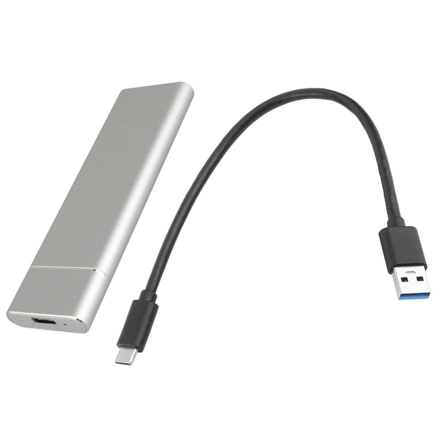 Type-C 1TB M.2 NGFF SSD Portable External Solid State Drive silver