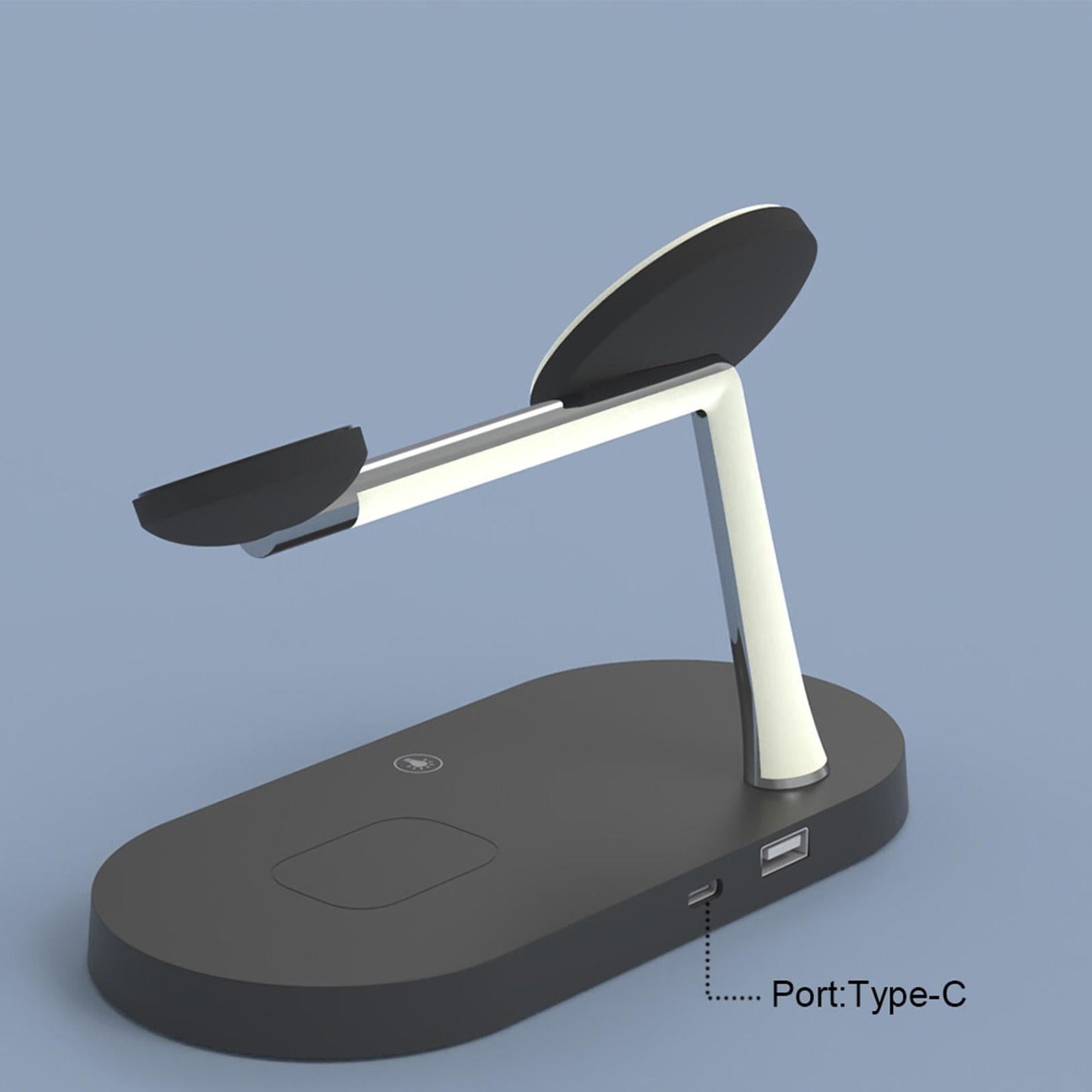 Magnetic Wireless Charger 15W Dock Fast Charging for Airpods 2/pro black