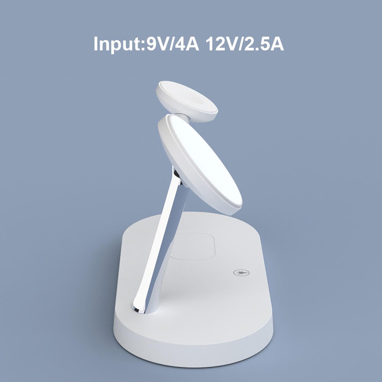 Magnetic Wireless Charger 15W Dock Fast Charging for Airpods 2/pro white