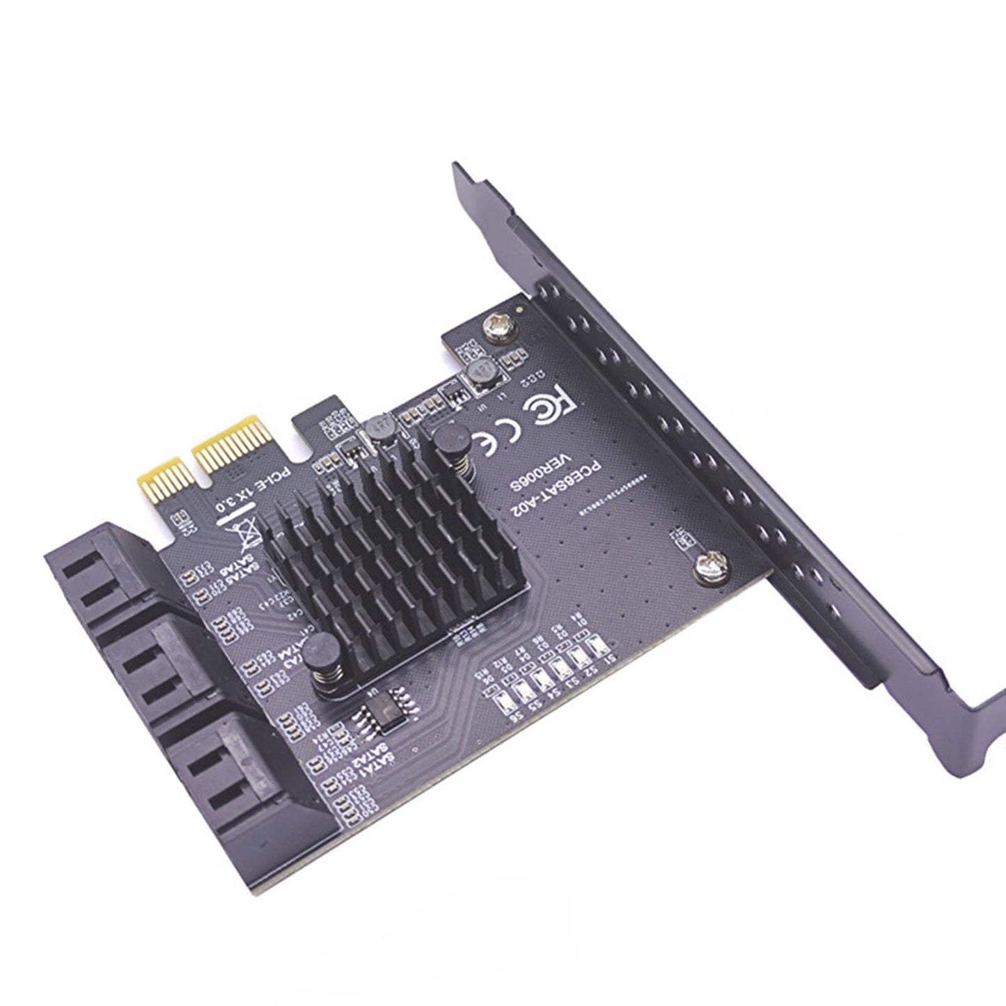 PCIe PCI Express to SATA3.0 6-Port SATAIII Expansion Controller Adapter 1X