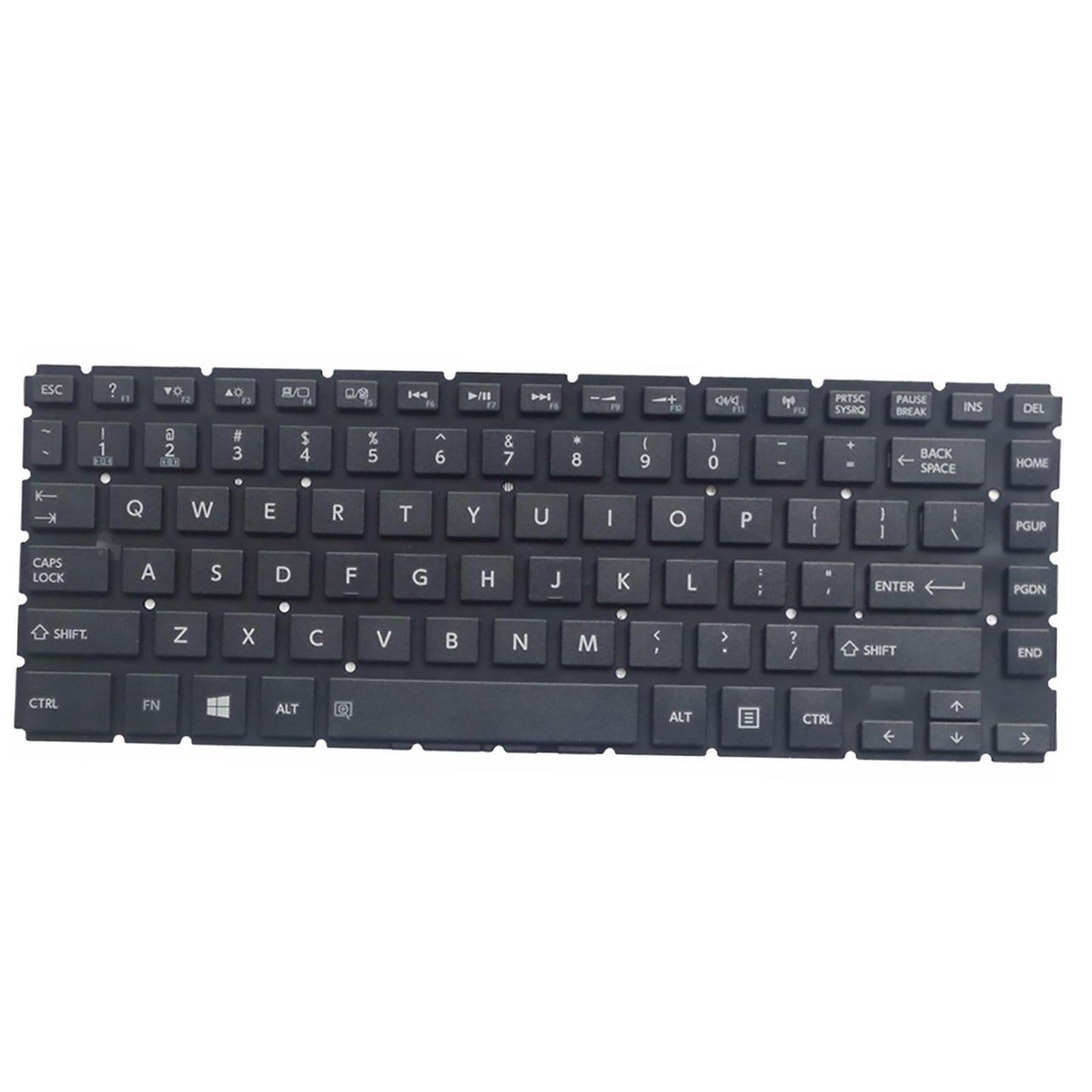 Laptop Keyboard US Fit for Toshiba Satellite L40D-B L40t-B L40Dt-B Black