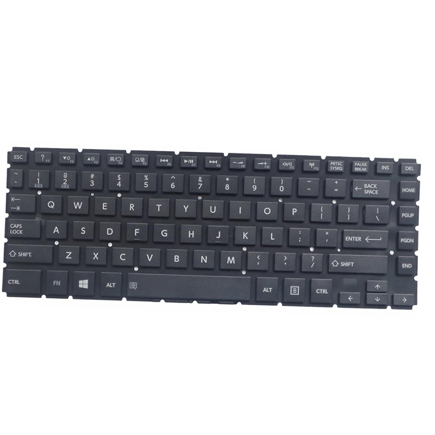 Laptop Keyboard US Fit for Toshiba Satellite L40D-B L40t-B L40Dt-B Black