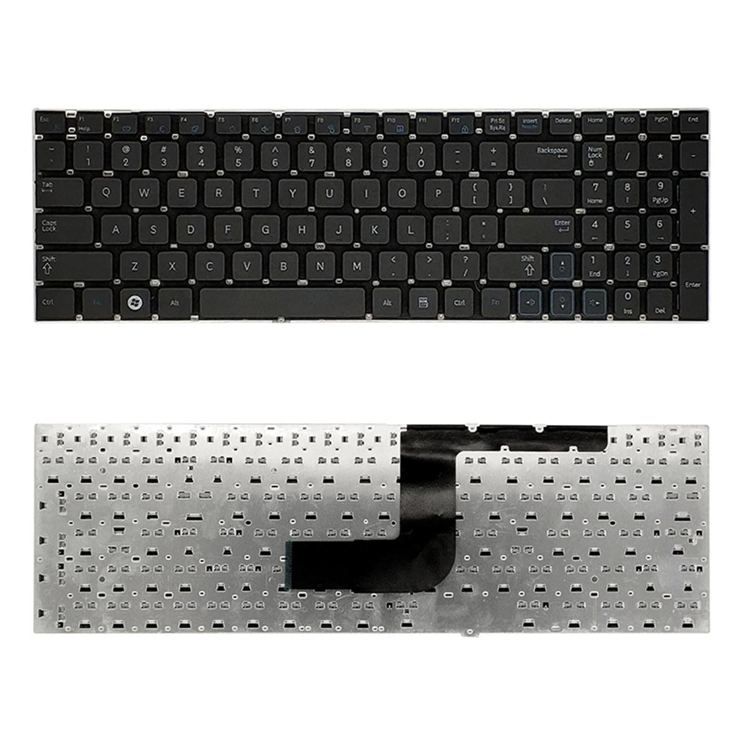 Replacement Keyboard US English Replace Parts for Samsung RV511 RV520 RC530