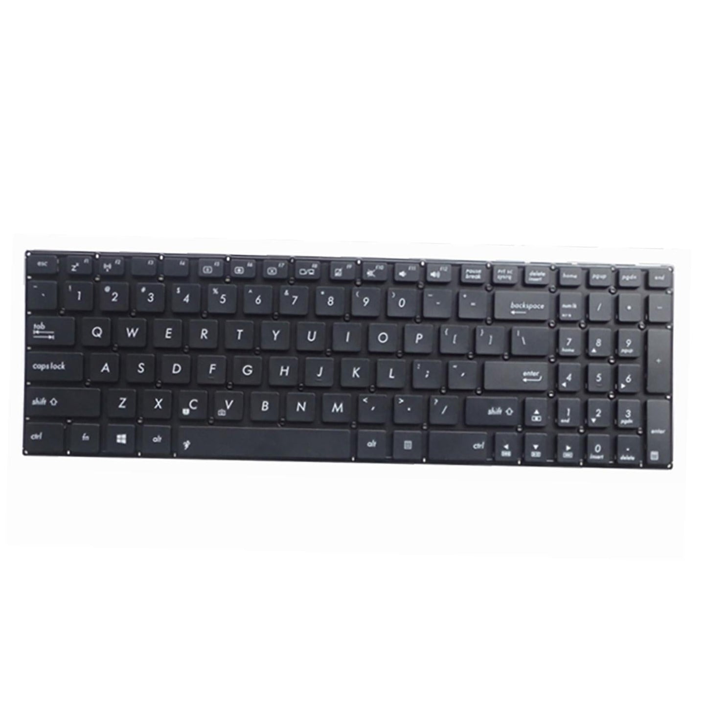Keyboard US English Keypad Accs for ASUS K55N K55VD R500V X501U S56C