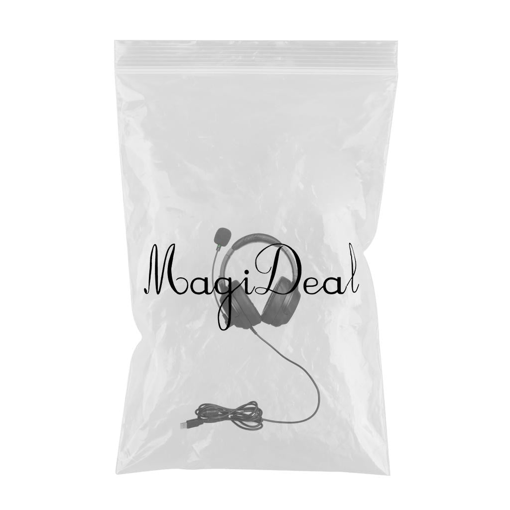 Over Ear Headphones active noise reduction Wired Over Lightweight for PC