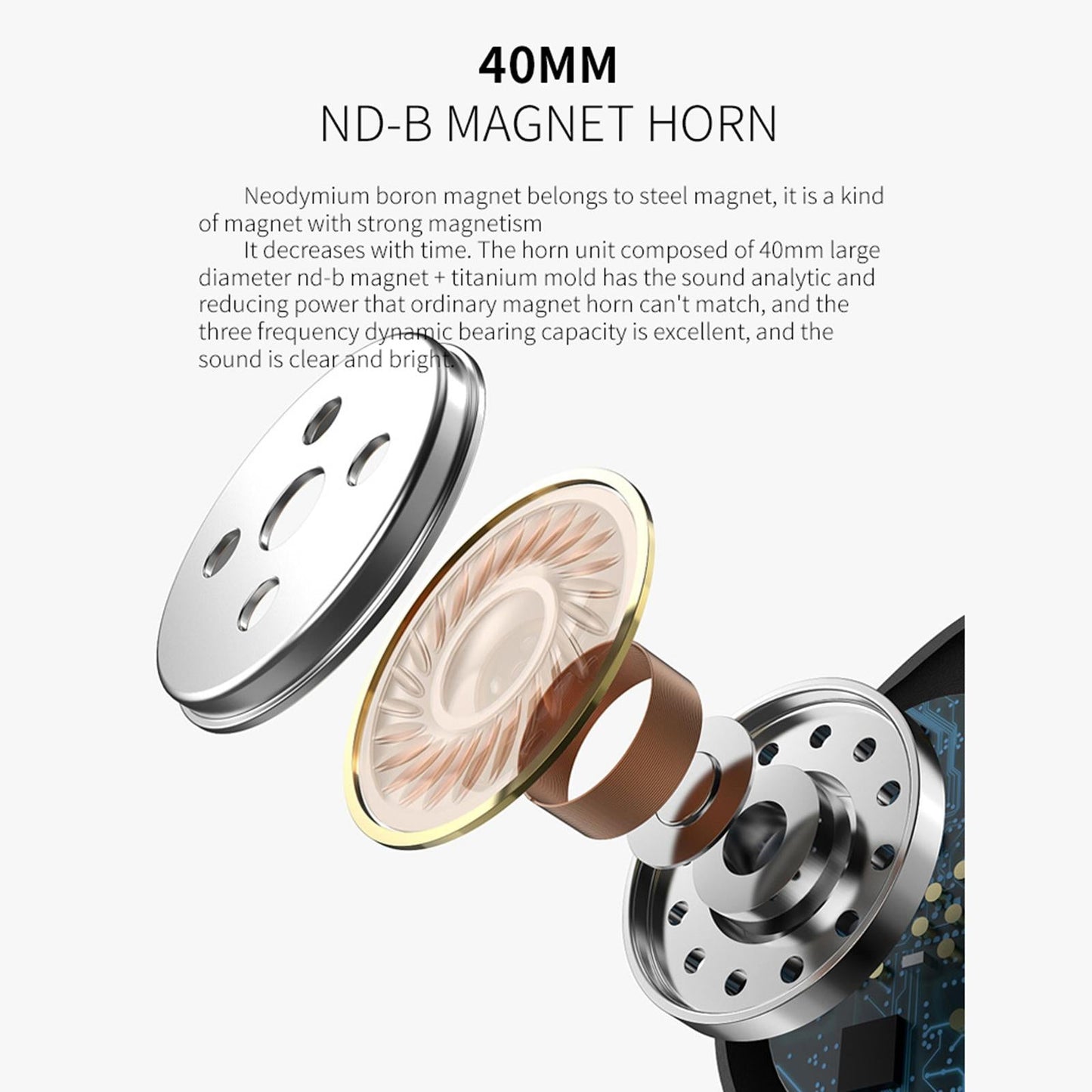 Over Ear Headphones active noise reduction Wired Over Lightweight for PC