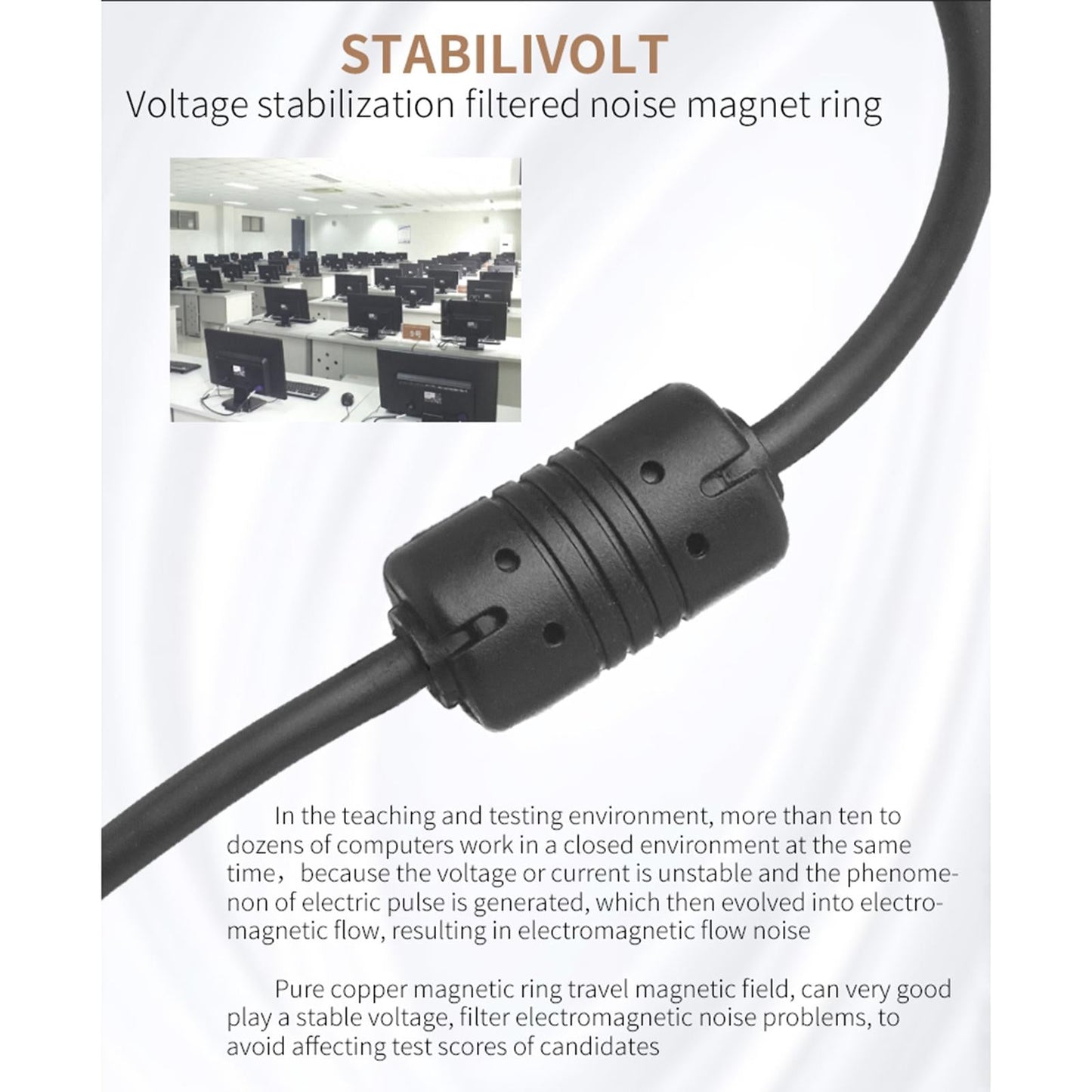 Over Ear Headphones active noise reduction Wired Over Lightweight for PC