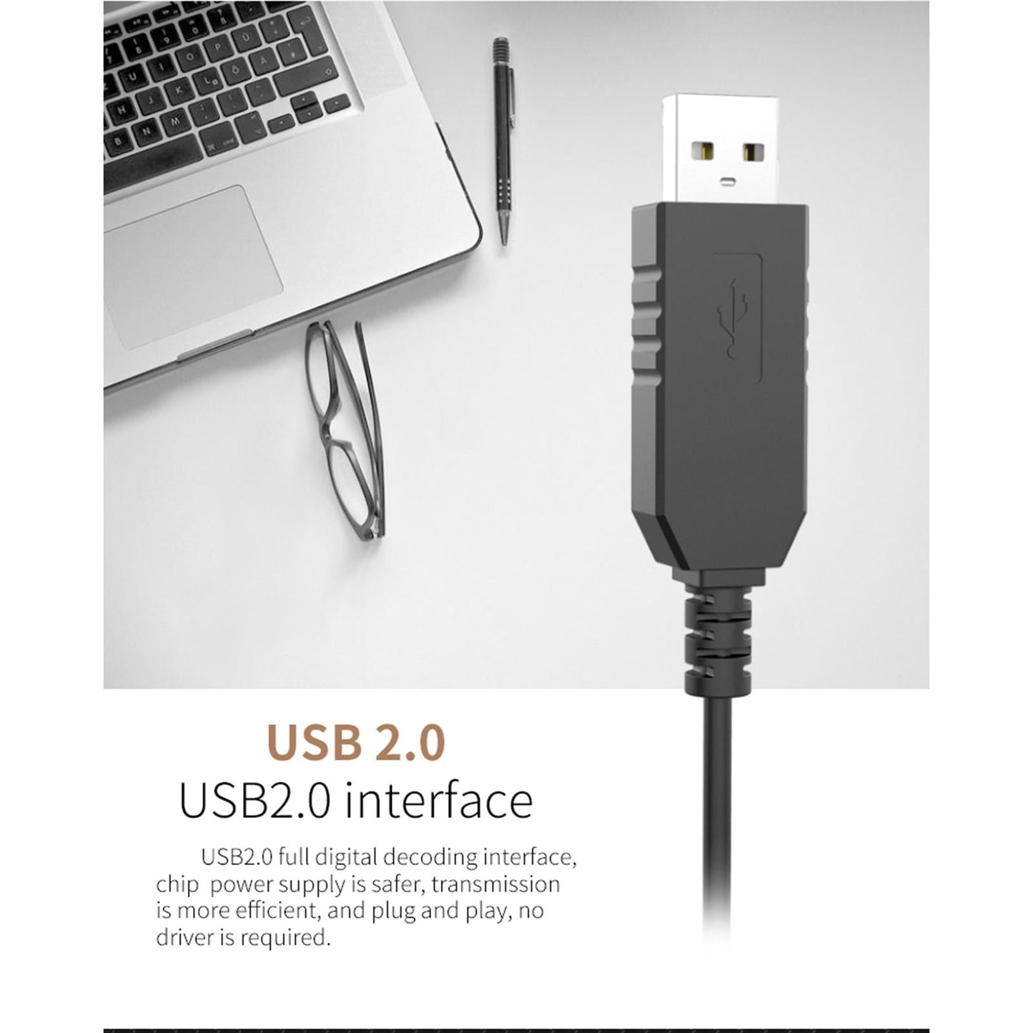 Over Ear Headphones active noise reduction Wired Over Lightweight for PC