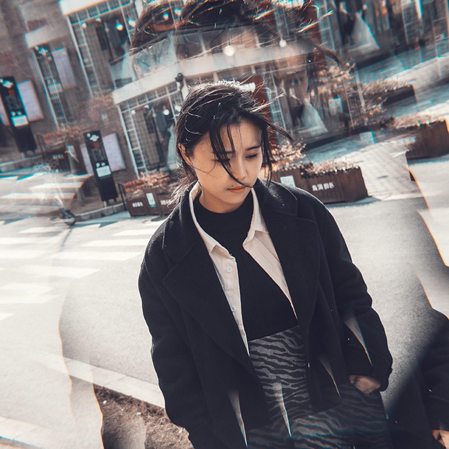 Camera Glass 77mm Kaleidoscope Prism Filter Camera Photography Accesories