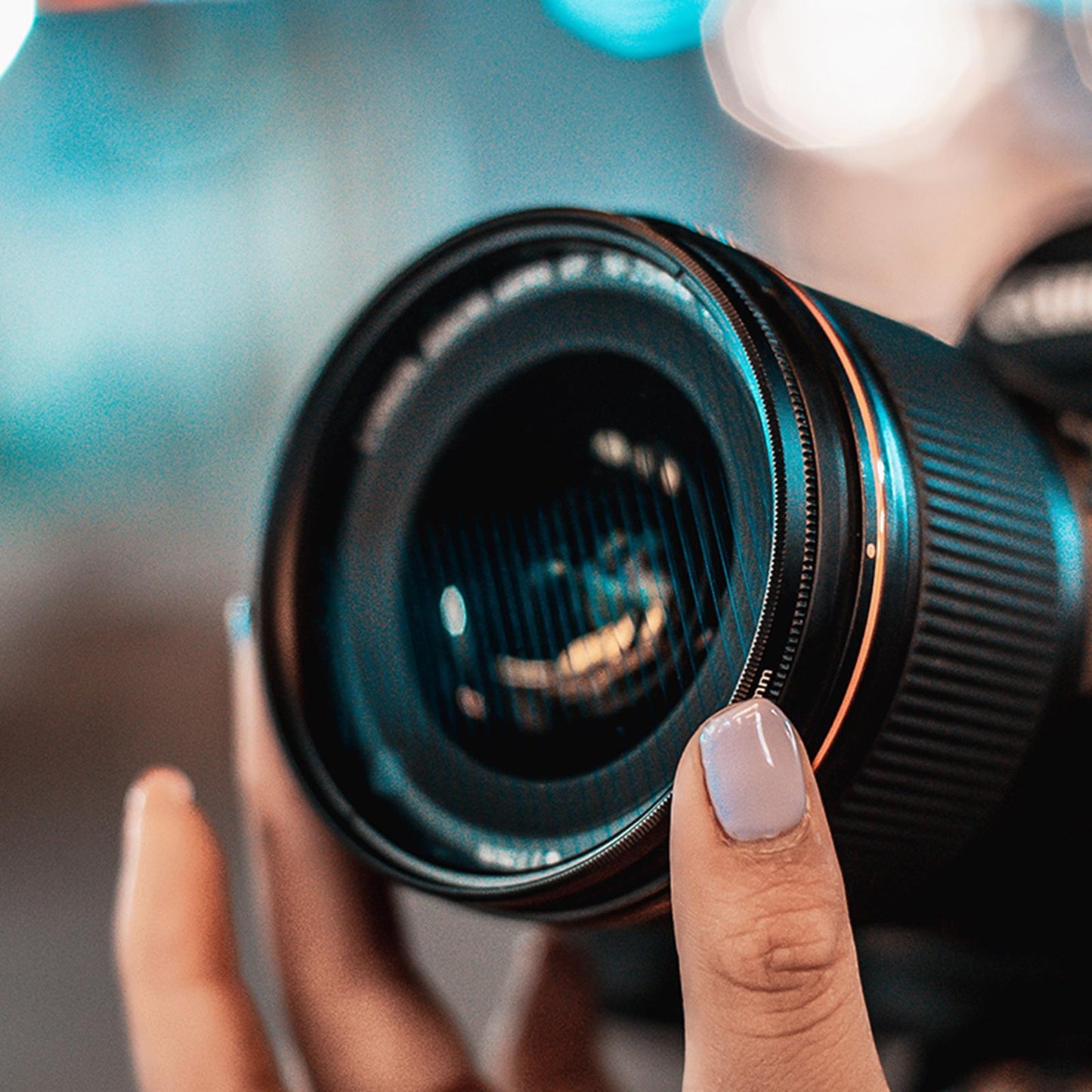 Streak Filter Special Effects Filter Camera Accessories 82mm Blue Streak