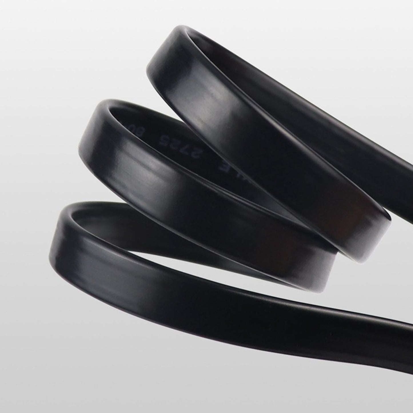 SATA Cable III 3.0 Flat Data Cable 100cm for HDD SDD Blue Elbow