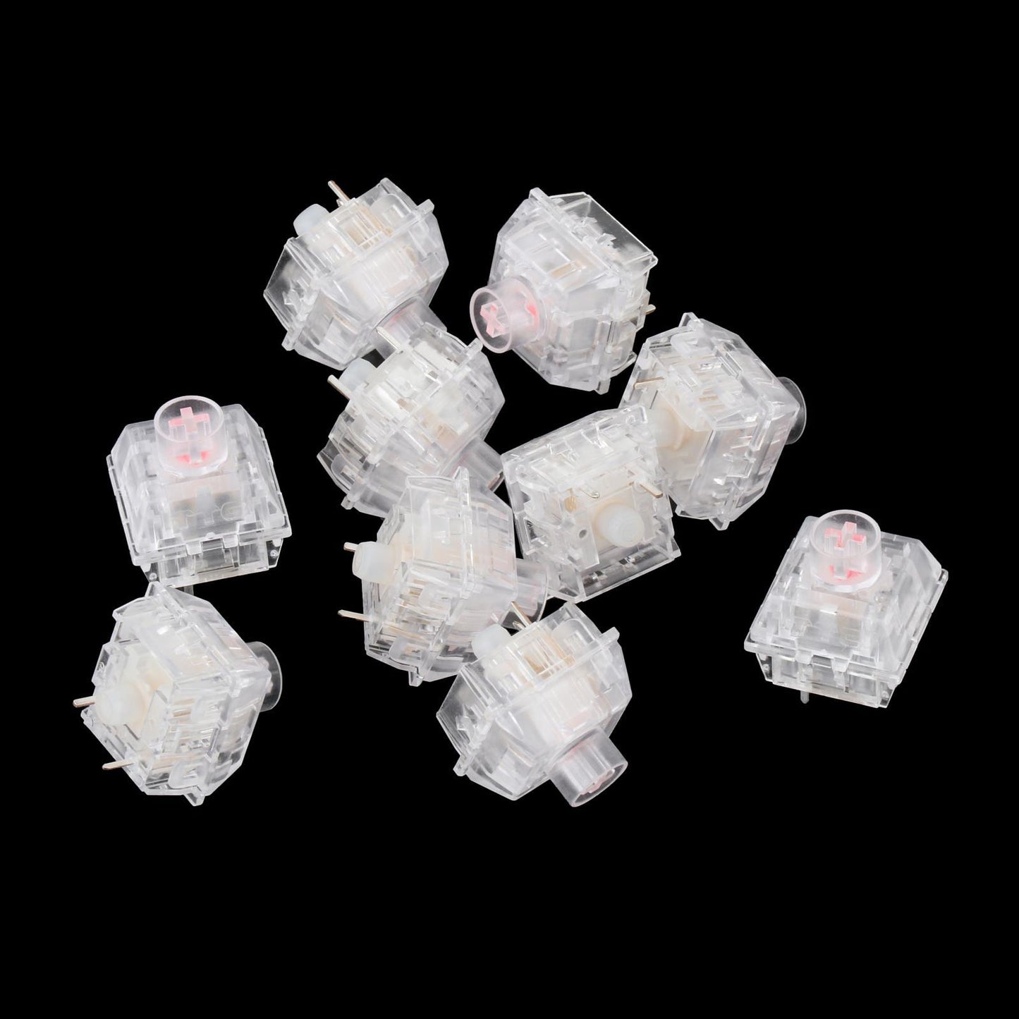 3 Pin Mechanical Switches DIY Replaceable Tactile for MX Keyboard 10 pieces