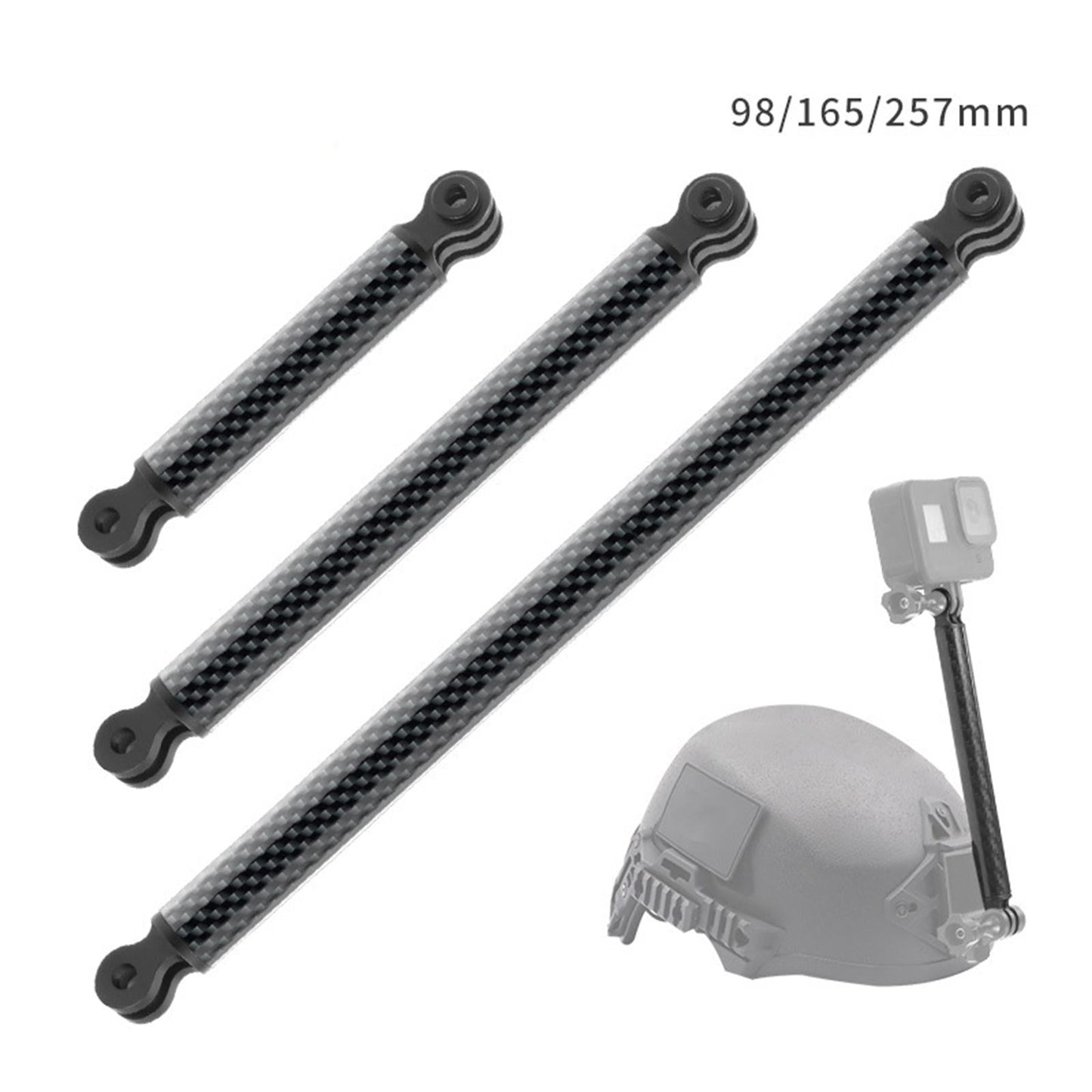 Aluminum Extension Arm Pole Mount Base for Insta360 One R X Cameras 98mm