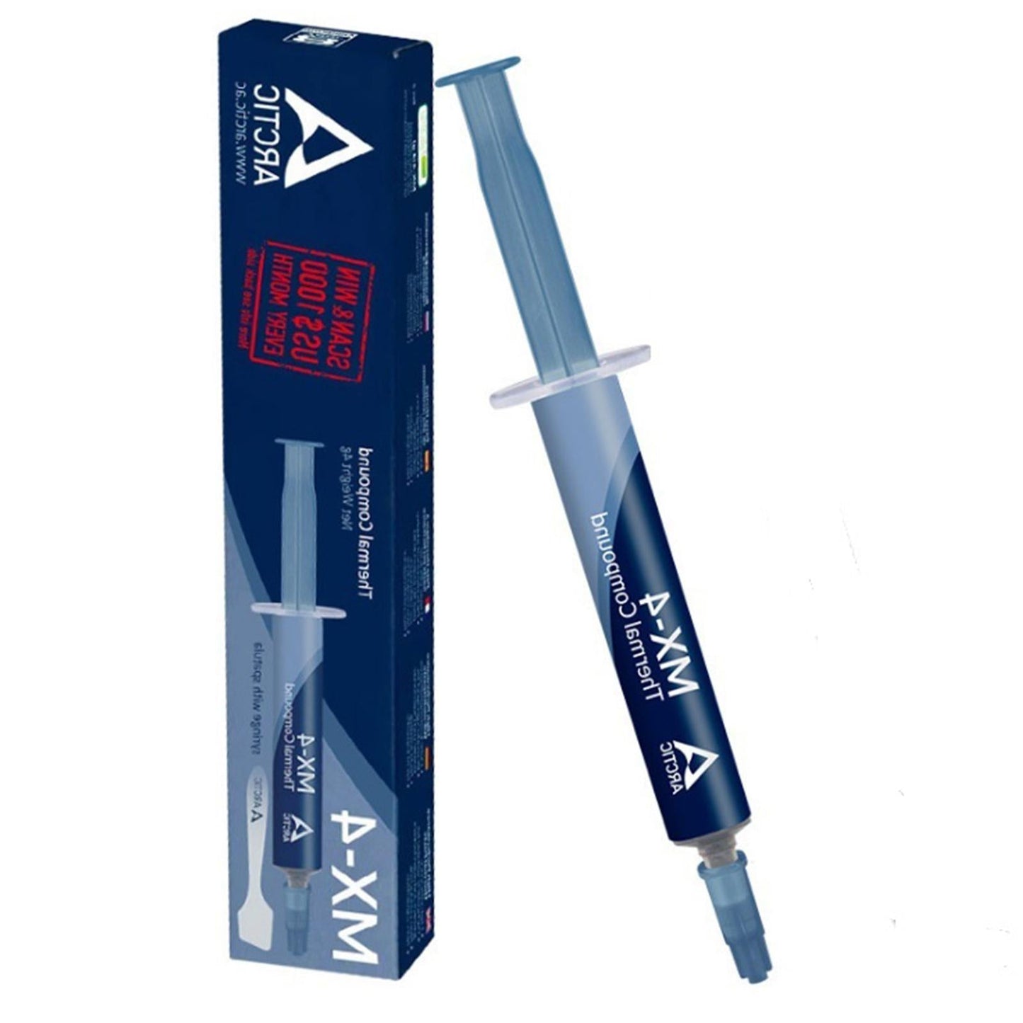 MX-4 4 Grams Thermal Compound Paste Carbon Based Heatsink Paste Replace 1pc