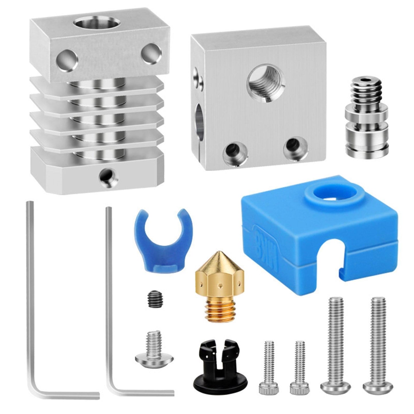 3D Printer All Metal Hot End Extruder Kit for CR-10 Ender 2 Ender 3 Updated