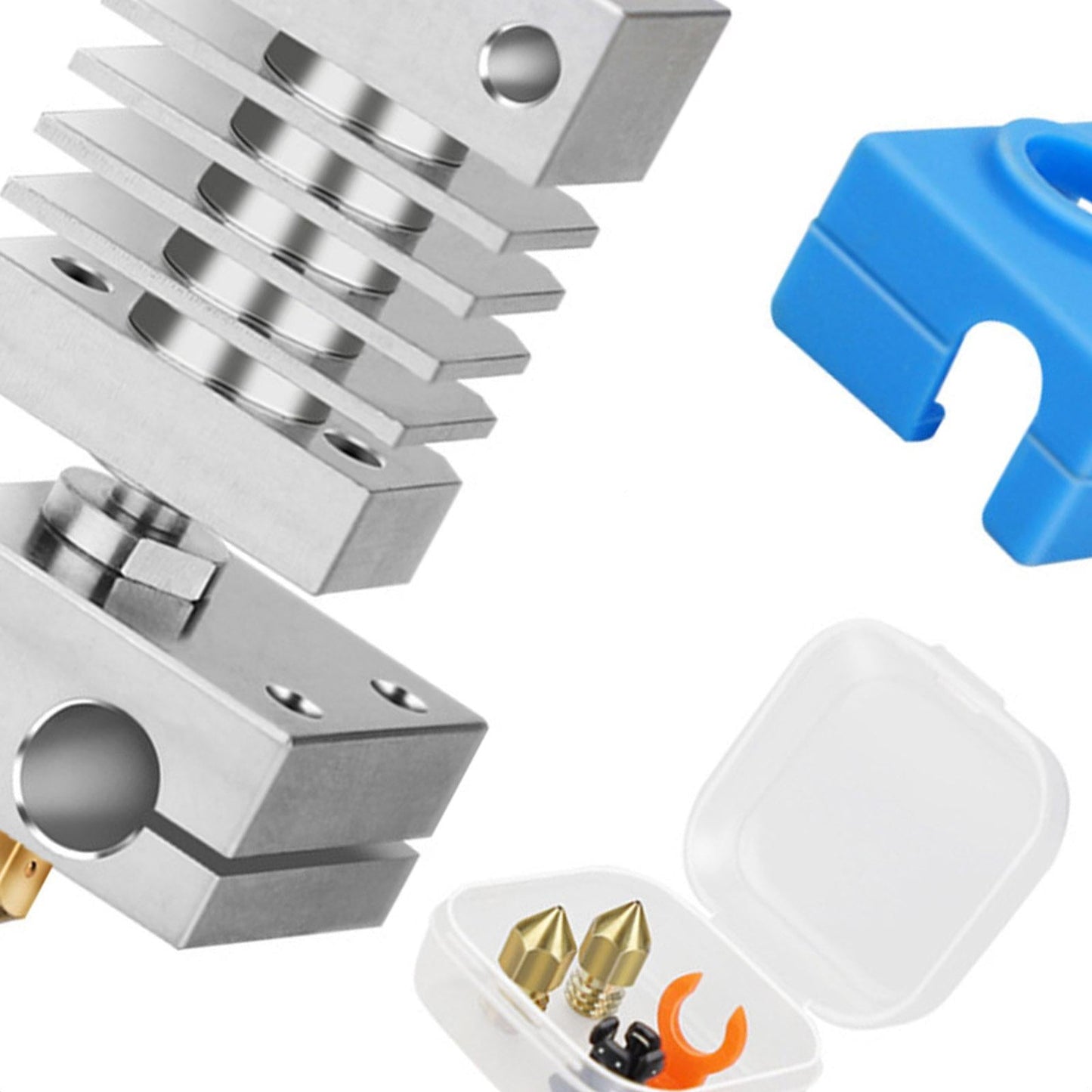 3D Printer All Metal Hot End Extruder Kit for CR-10 Ender 2 Ender 3 Updated